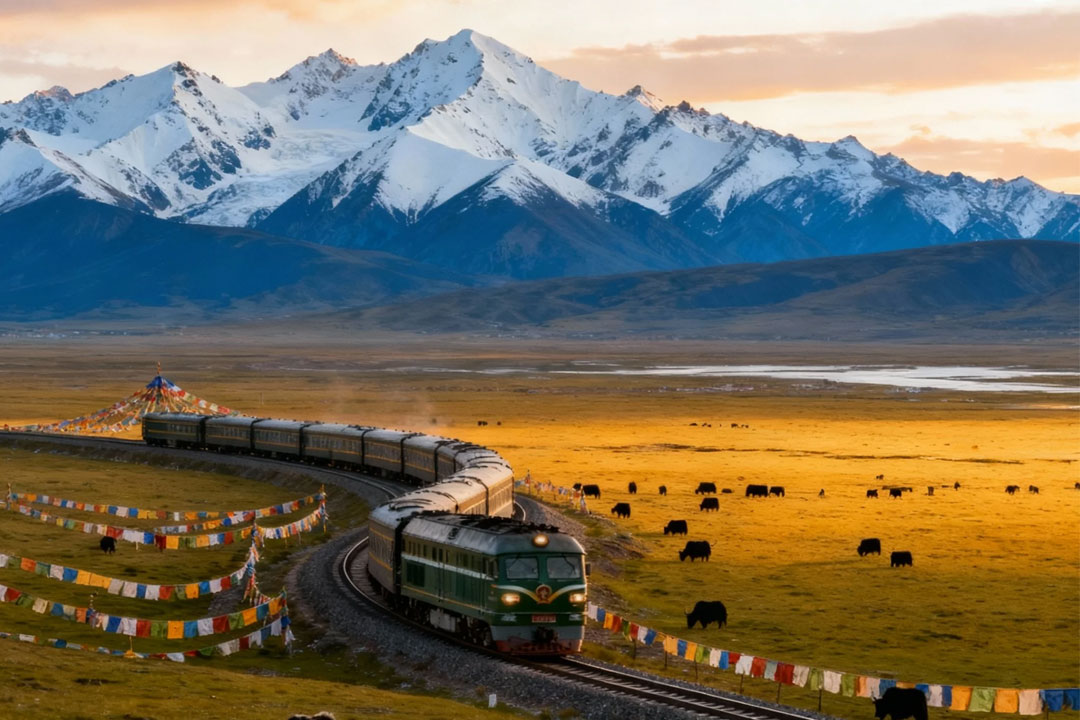 【西宁火车进藏】西宁青海湖+拉萨+林芝+雅鲁藏布大峡谷+纳木错8晚9日游